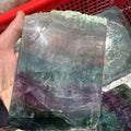 Wholesale Natural Fluorite Wafers for Home Decoration and Mascots Stylish Theme Gifts for Promotions