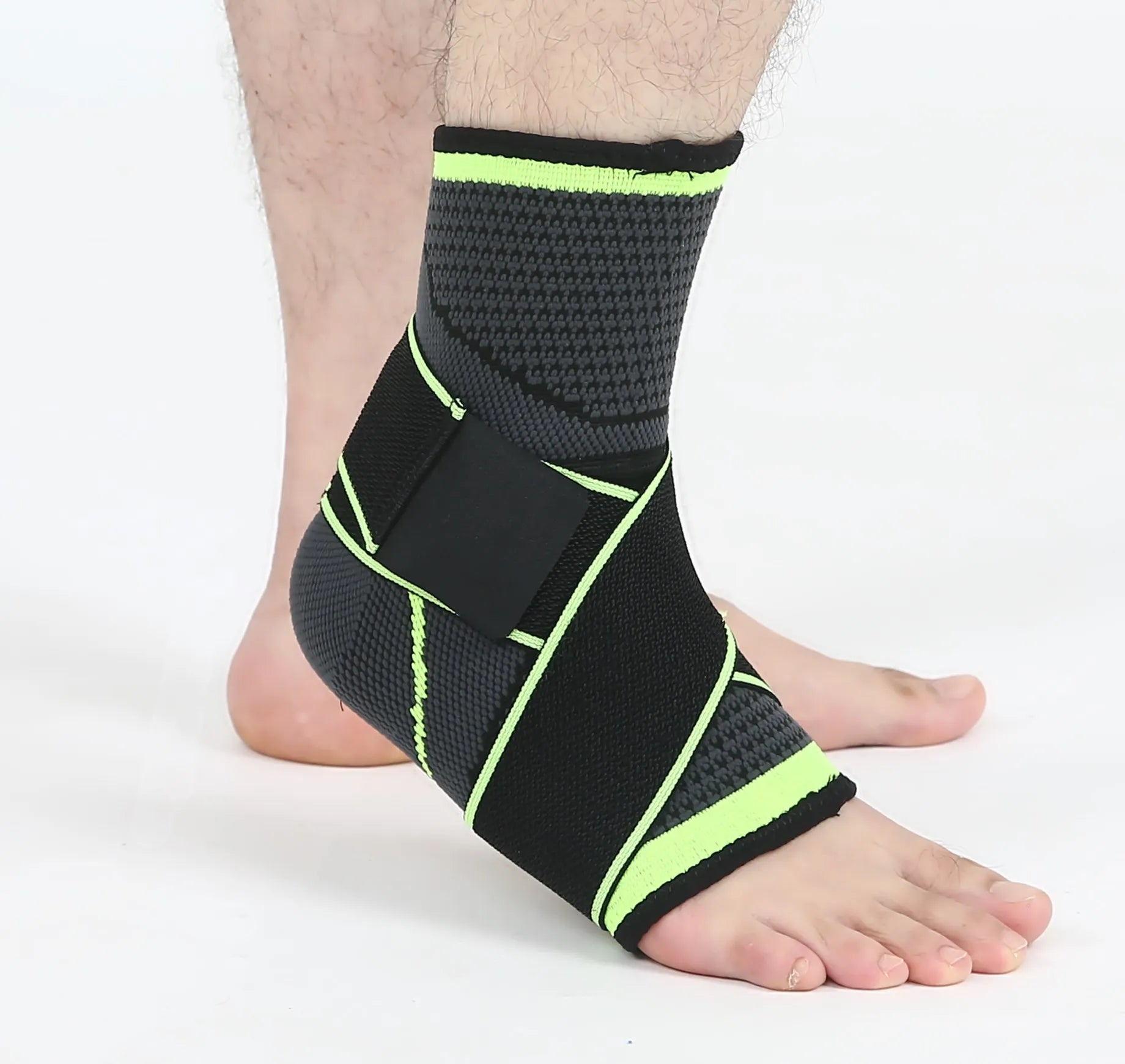 Ollas Compression Nylon Ankle Brace Support and Protection for Men & Women