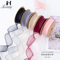 Wholesale Beauty Silky 4 Cm*10 Yards Gift Stain Ribbon Packaging Ribbon