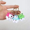 Crochet Keychains Plushie Knitted Woven Crochet Amigurumi Art Animals Doll Keyring Cute Small Plush Toys Gift Mushrooms Keychain