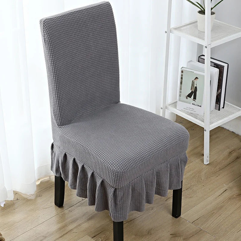 Multi Colors Stretch Polar Stretch Elastic High Quality Dining Room Chair Covers for Living Room