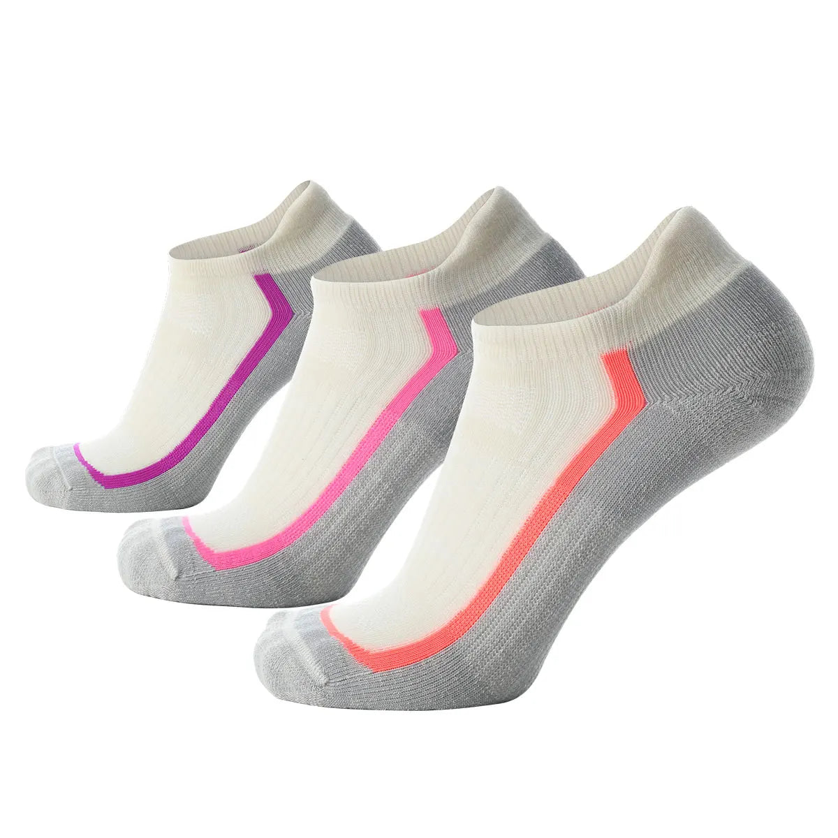 Merino Wool Hiking Socks Thermal Warm Autumn Digital Printing Cushion Moisture Wicking Boot Socks for Men and Women