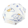 LOTUS 21-Inch Foldable Manual Umbrella Black Coating Cartoon Cinnamoroll Stock Printing Ready Ship Travel Compliant Polyester