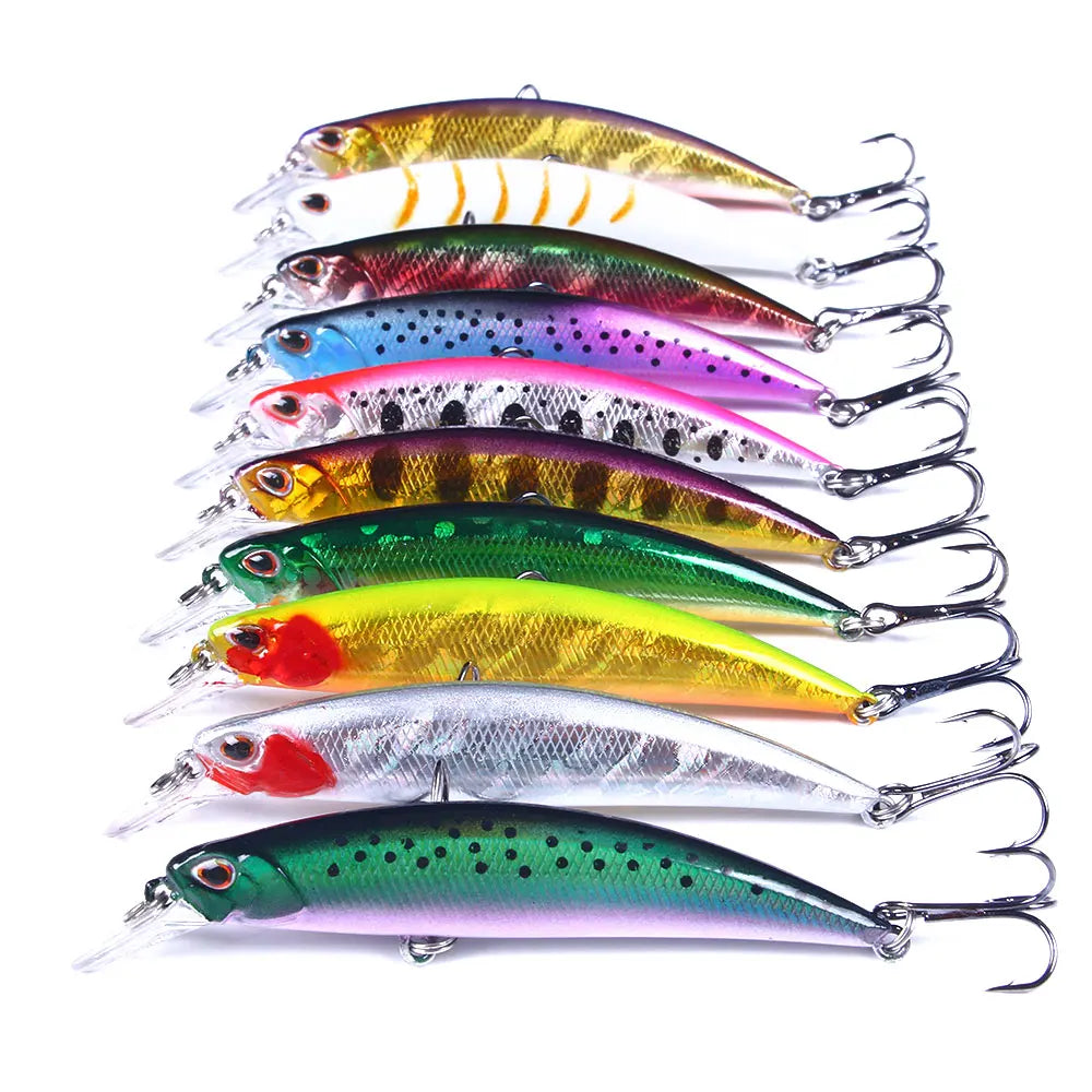 Fishing Lures Wholesale 13g 90mm Sinking Minnow Lure Hard Bait Sinking Minnow Bass Fishing Wobbler