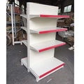 Factory Custom Color Size Estante De Exhibicin Dible Gondola Shelves Display Racks