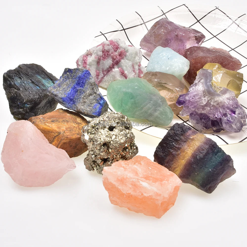 Wholesale Bulk Natural Raw Quartz Crystals Healing Stones Rose Quartz Crystal  Rough Amethyst