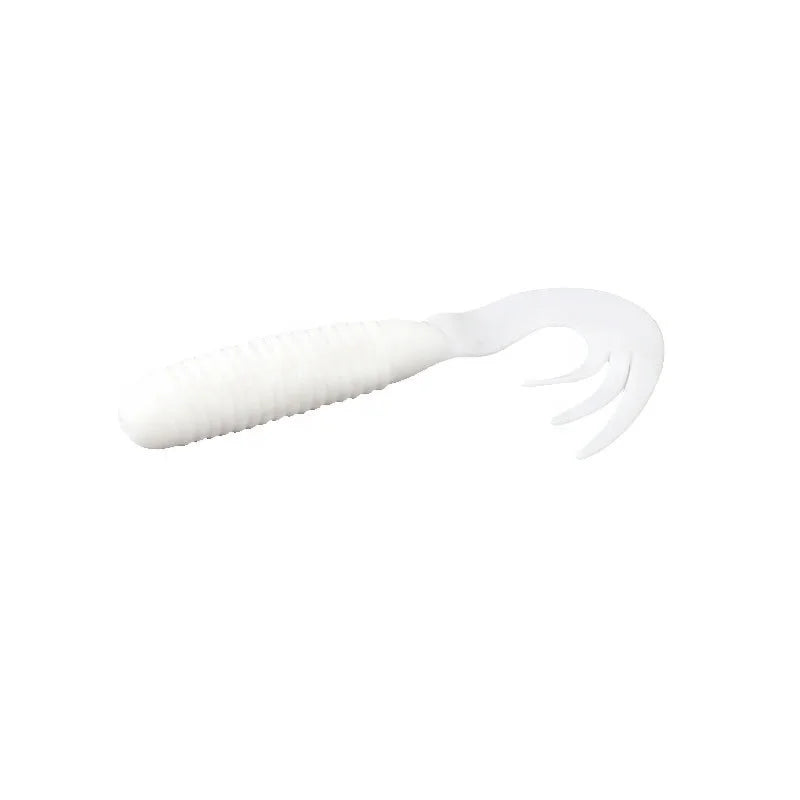 MISTER LURE Soft Worm Bait 5.5cm1.5g Three-prong Drongo Maggot Single-tailed Maggot Soft  Bait