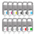 Supercolor Premium Alternative for Canon IPF8400 9400 Ink PFI-706 Cartridges for Canon 700ML Pigment Ink Plug and Play