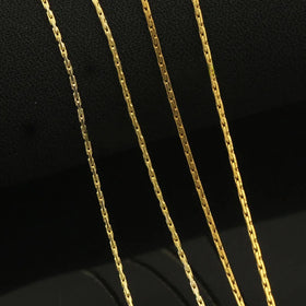 1/20 14K Gold Filled Beading Chain Multi Size Snake Ankle Chain Minimalist Necklace Bracelet Making Jewelry Findings Components