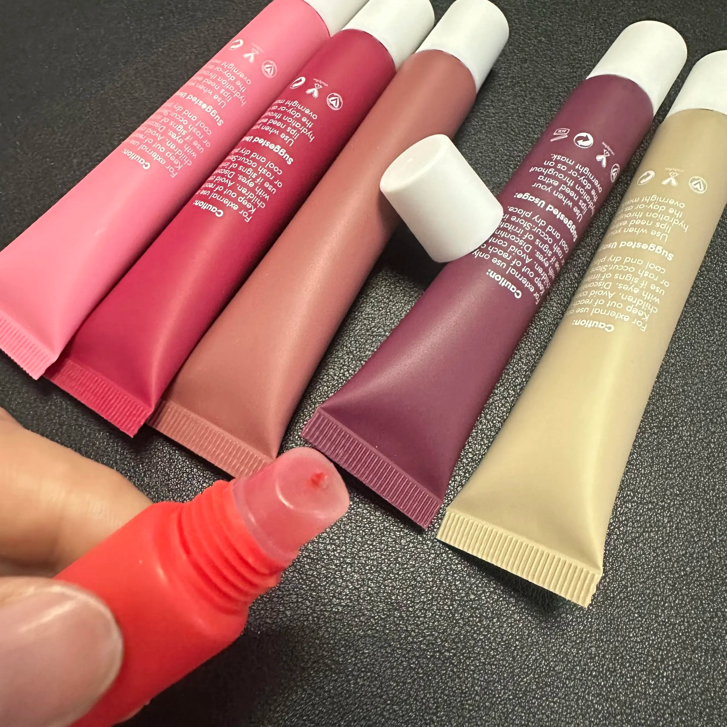 Professional  Makeup Matte 6 Color Private Label No logo Lip Butter Balm Lip Care Lip Gloss Liquid Lipsticks
