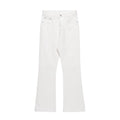 American Solid Color Micro Flared Jeans High-end Men's Trend Hip-hop Casual Pants Niche Trendy Brand Loose Pants