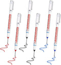 Custom 20 MM Woodworking Long Nib Markers 3 Colors Deep Hole Permanent Marker Pen