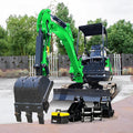 Free Shipping EPA/EURO 5 1T Mini Excavator Fast Delivery Low Prices Micro Bagger Small Digger with Hydraulic Thumb