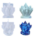 B-3351 Crystal Cluster Ornament Mould Candle Pendulum Ornament Silica Gel Mould DIY Silicone Crystal Mold