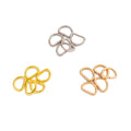 Custom Color Small D-Shape Metal D-Ring Buckle Professional Style for Handbags & Backpacks