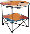 WOQI New Arrival Outdoor  Portable Oxford Top Folding Table Camping Table With Storage Bag