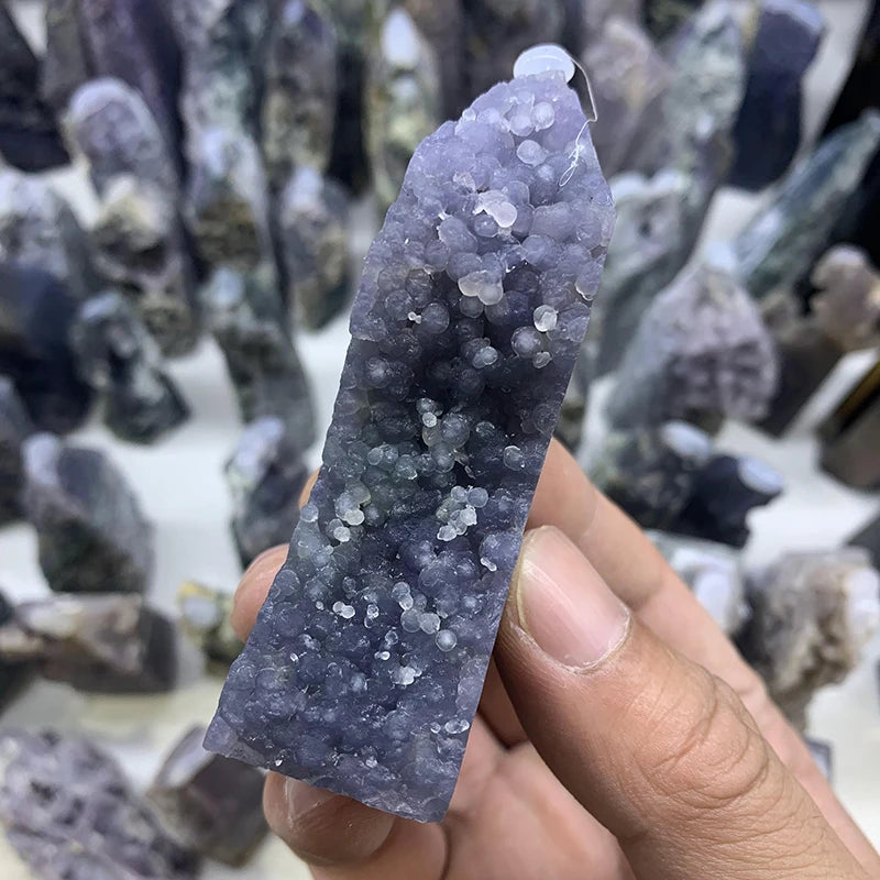 Wholesale Natural Prehnite Crystal Cluster Processing Prehnite Crystal Points for Decoration