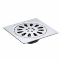 Factory Wholesale Modern Brushed Cheap Price Anti-Odor Bathroom Shower Concealed Square 4 Inch Stainless Steel Floor Drain