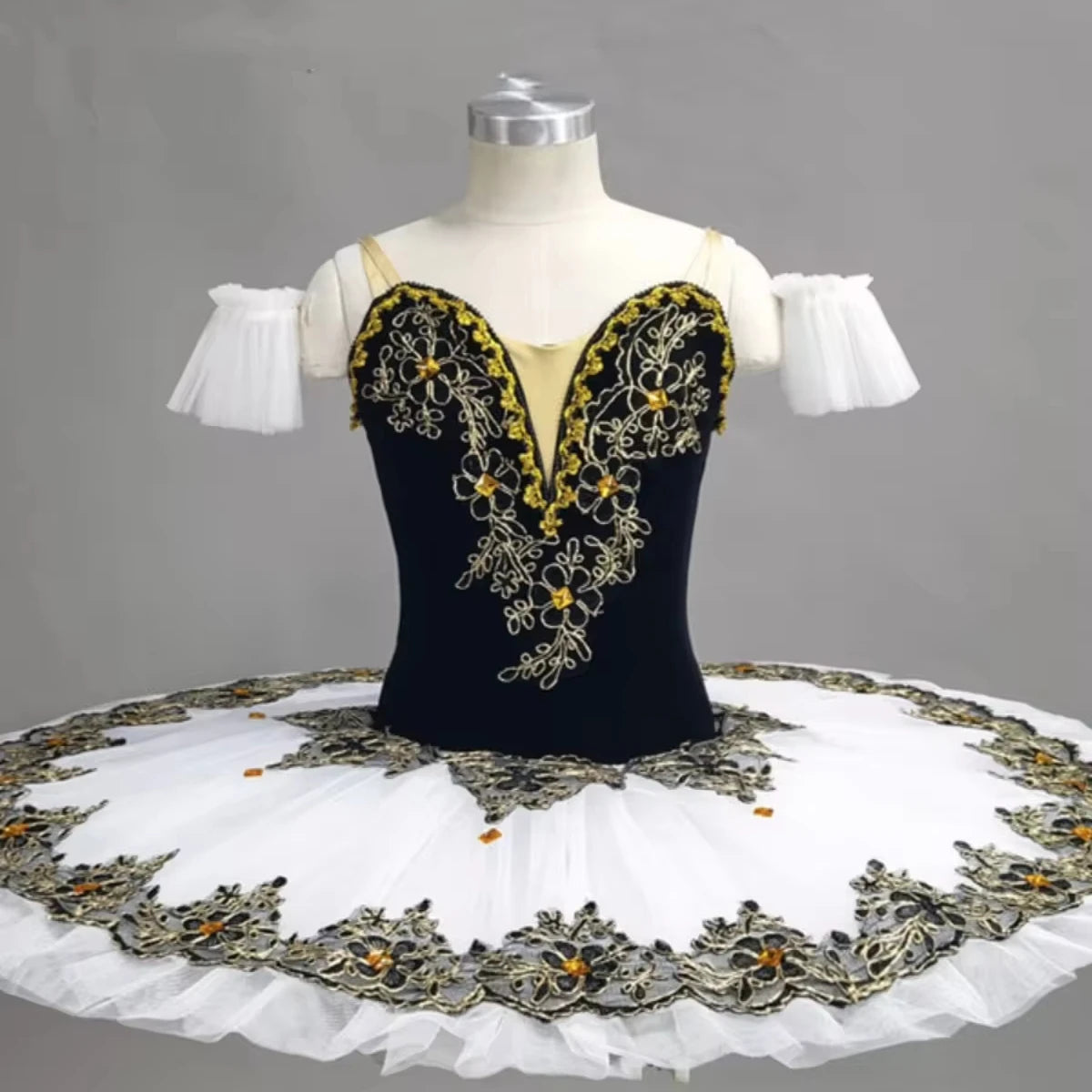 High-grade Children's Sequins Professional Ballet Swan Lake Fleabane Bitter Fleabane Skirt Beautiful Faery Children Adult Tutu