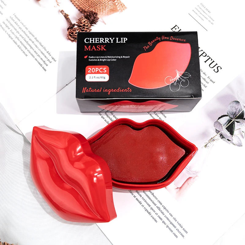 Wholesale OEM Vegan Natural Fruit Extract Plumping  Fade Lip Line Repair Chapped Moisturizing Tender Collagen Crystal Lip Mask