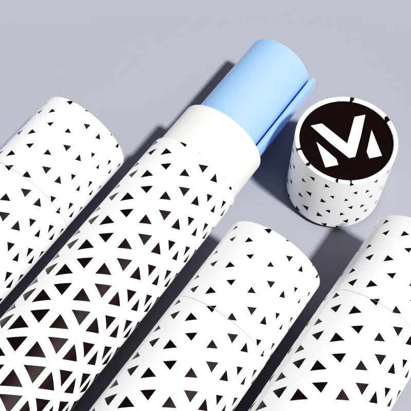 Environmentally Friendly Round Large Paper Tube Rose Gold Stamping Logo Carpet Yoga Mat Poster Packaging