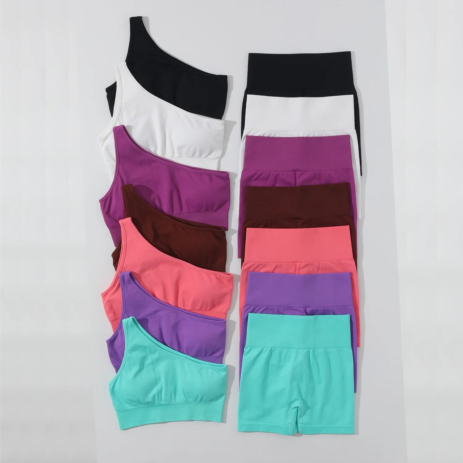 Best Seller 5 Piece Yoga Set Fitness Womens Activewear Gym Suit for Women