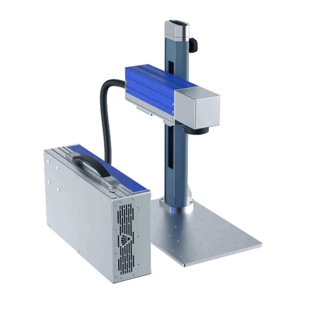 Small Mini Fibre Laser Raycus Metal Fiber Laser Marking Machine 20w 30w 50w 100w with Rotary