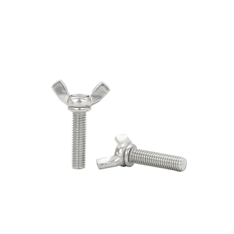 Stainless Steel Butterfly Wing Bolt OEM Butterfly Wing Screws M4 M5 M6  DIN316 Customizable