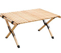 WOQI Folding Table Picnic Top Selling Camping Supplies Folding Table Roll Table Folding Egg Roll Wooden