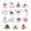 Baking Tools Diy Metal Christmas Chocolate Covered Stainless Steel Custom Cookie Cutter Molds Set