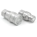 3/8 Inch 350 bar Carbon Steel ISO 16028 Flat Face Hydraulic Quick Disconnect Coupling
