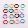 O-Ring Spring Opening Keychain 25 mm Spring Rings Key Chains Metal Keyring for Toys Purse Strap Bags Accessories Metal O Ring