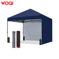 WOQI Windproof Foldable Steel Frame Advertising Tents for Outdoor Events Customizable Exhibition Canopies for Promotional Use
