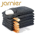 Soap Saver Bag Sisal Exfoliating Gloves Pouch with Drawstring Bar Soap Box Packing with Wooden Bead Foaming and Drying Soap