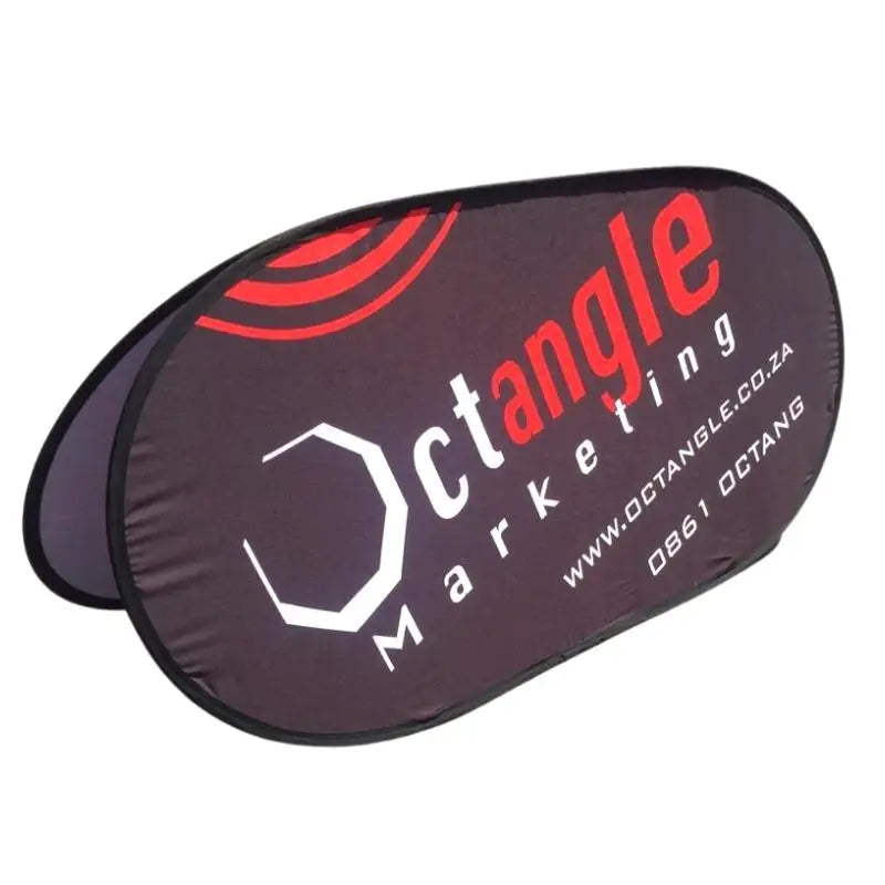 Portable Folding Pop up Banner a Frame Stand  Double Sides Printing Sideline Banners Golf Horizontal A-Frame Banner