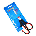 8.5'' Comfort-Grip PP+TPR Handle Sewing Shears Smooth Edge Stainless Steel All-Purpose DIY Grade Laser Scissors Black Red