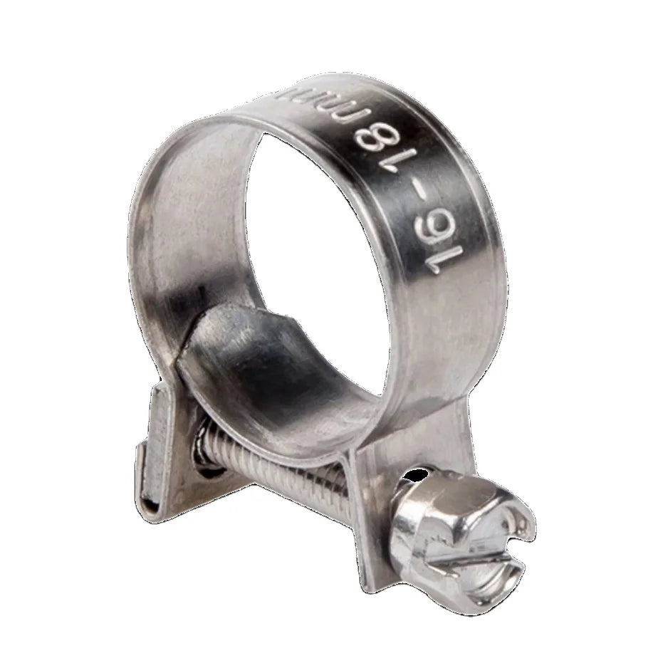 High Quality in Various Sizes Custom Mini Type Stainless Steel Hose Clamp