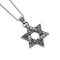 Charm David Star Pendant Custom Six Point Star Jewelry Stainless Steel Star Necklace for Graduation Gift