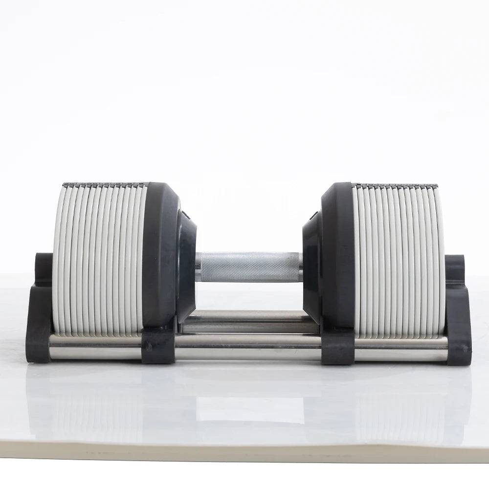 Adjustable Dumbbells 1kg Increments by 2-32kg for Home Strength Training Quick Adjustment Dumbbells
