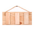 Wood Wall Hanging Plaque Wooden Blank Rustic Decorate Walls Farm House Welcome Home Wood Wall Sign