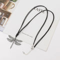 TongLing Bohemian Handmade Animal Jewelry Necklace Antique Silver Dragonfly Pendant Necklace for Daily Life MegaBDM