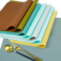 BPA Free Litchi Pattern Silicone Mat Rectangular Silicone Placemat Sale Easy Clean Safesilicone Placemat Table Mat Silica Gel