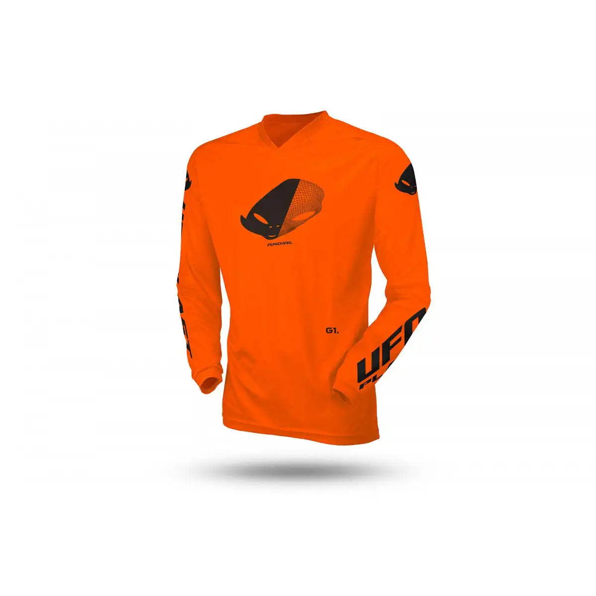 RADIAL MOTOCROSS JERSEY / FLUORESCENT ORANGE