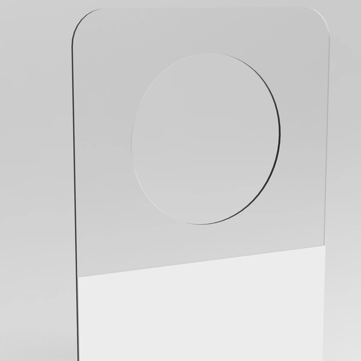 Hanging Display Hook Hanger Euro Tab PVC Transparent Adhesive Sticker Customizable Multiple Use