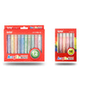12/18-Color Waterproof Water-Based Acrylic Pen Marker Set for DIY Drawing on Stone Ceramic Fabric-Art Markers