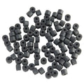 9mm Thick Round Spacers  with O-Ring Flat Hose Gasket Fastener Rubber Washer Plain Finish M4 Compatible Screw