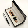 High Quality Metal Detectable Ballpoint Pen Metal Roller Pen With Luxury Gift Pen Set Box