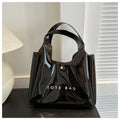 Guangzhou Auyan Senior Sense Niche Lychee Grain Minimalist Lunch Box Hand Crossbody Small Square Bag