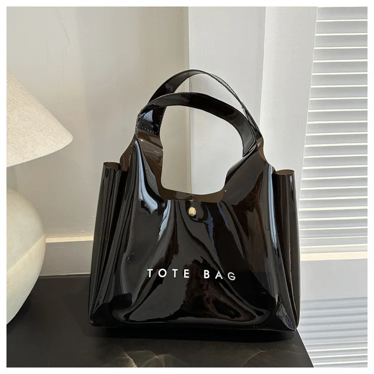 Guangzhou Auyan Senior Sense Niche Lychee Grain Minimalist Lunch Box Hand Crossbody Small Square Bag