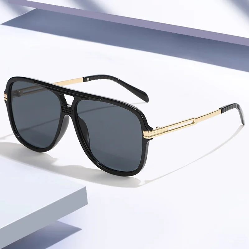 Cheap Wholesale Women Luxury 2024 Private Label Gradient Sunglasses Dropshipping Round Double Bridge Glasses Sunglasses